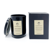 Load image into Gallery viewer, - A picture of a candle and a box with labels on them