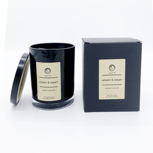 Load image into Gallery viewer, - A picture of a candle and a box with labels on them